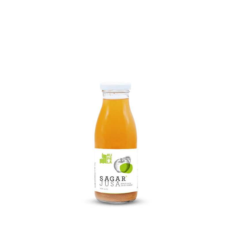 Bouteille de jus de pomme Kupela 25 cl